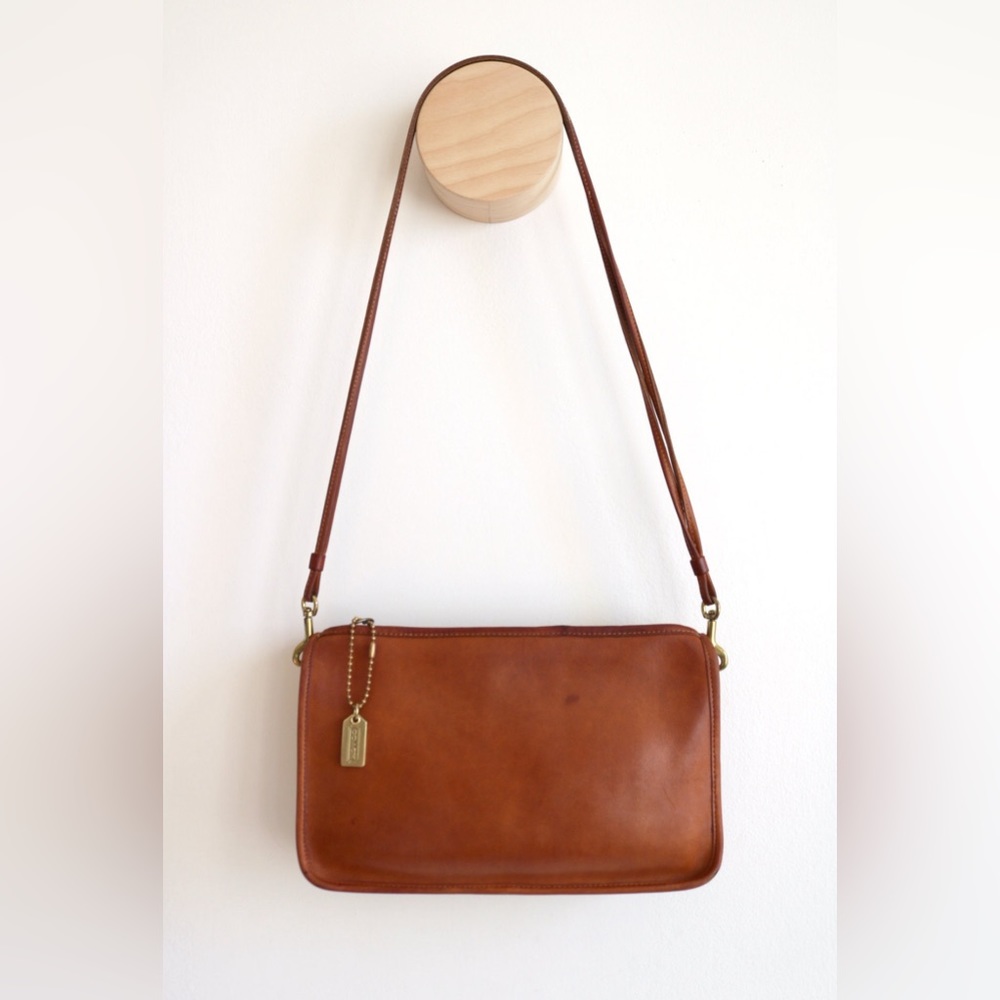 Coach Vintage 9455 Basic Bag Convertible clutch in British Tan